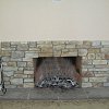 Stone Face Fireplace - 