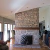 Stone Face Fireplace - 