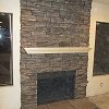 Stone Face Fireplace - 