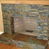 Stone Face Fireplace - True Stone Natural Sunset