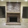 Stone Face Fireplace - 