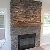 Stone Face Fireplace - 