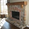 Stone Face Fireplace - 