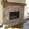 Stone Face Fireplace - 