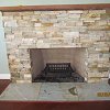 Stone Face Fireplace - 