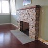 Stone Face Fireplace - 