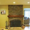 Stone Face Fireplace - 
