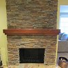 Stone Face Fireplace - 