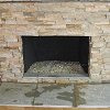 Stone Face Fireplace - True Stone Desert Gold