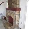 Stone Face Fireplace - 
