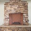 Stone Face Fireplace - 