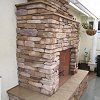 Stone Face Fireplace - 
