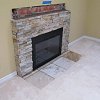 Stone Face Fireplace - True Stone Desert Gold