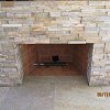 Stone Face Fireplace - True Stone Desert Gold