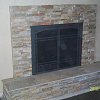 Stone Face Fireplace - True Stone Desert Gold