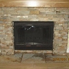Stone Face Fireplace - Truestone Dressed Desert Gold