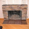 Stone Face Fireplace - True Stone Natural Sunset