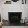 Plastered Face Fireplace