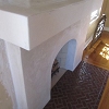 Plastered Face Fireplace