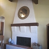 Plastered Face Fireplace