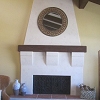 Plastered Face Fireplace