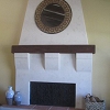 Plastered Face Fireplace