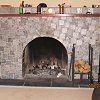 Tile Face Fireplace and hearth