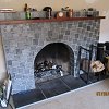 Tile Face Fireplace and hearth